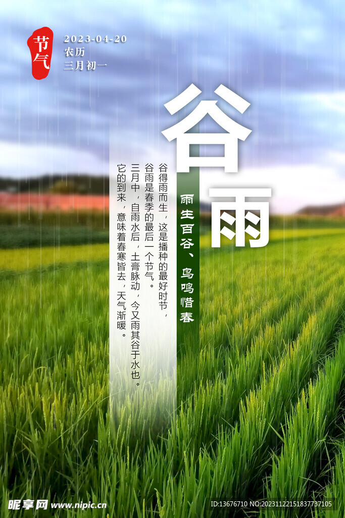 谷雨 节气