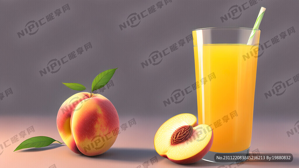水蜜桃果汁