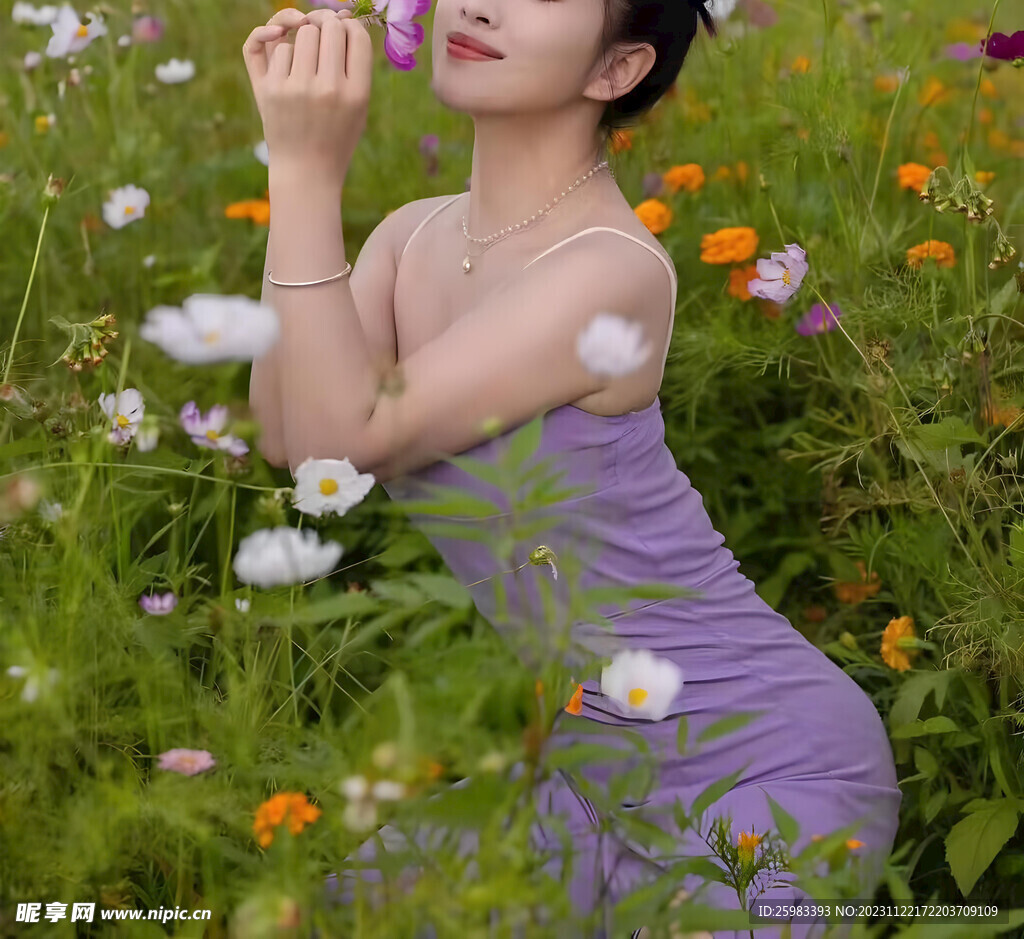 休闲的女孩