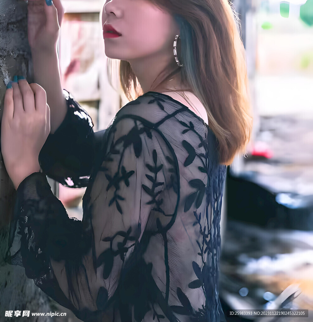 休闲的女孩