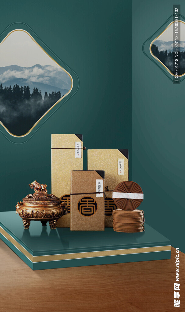国风 绿色 产品