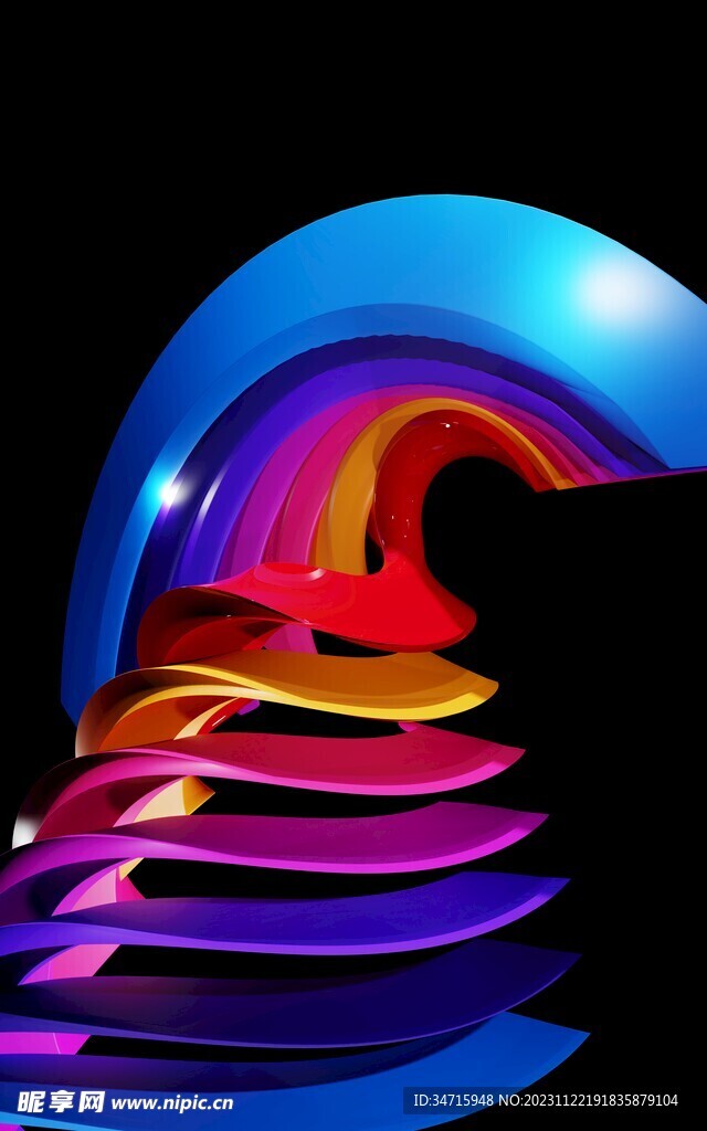 抽象立体造型