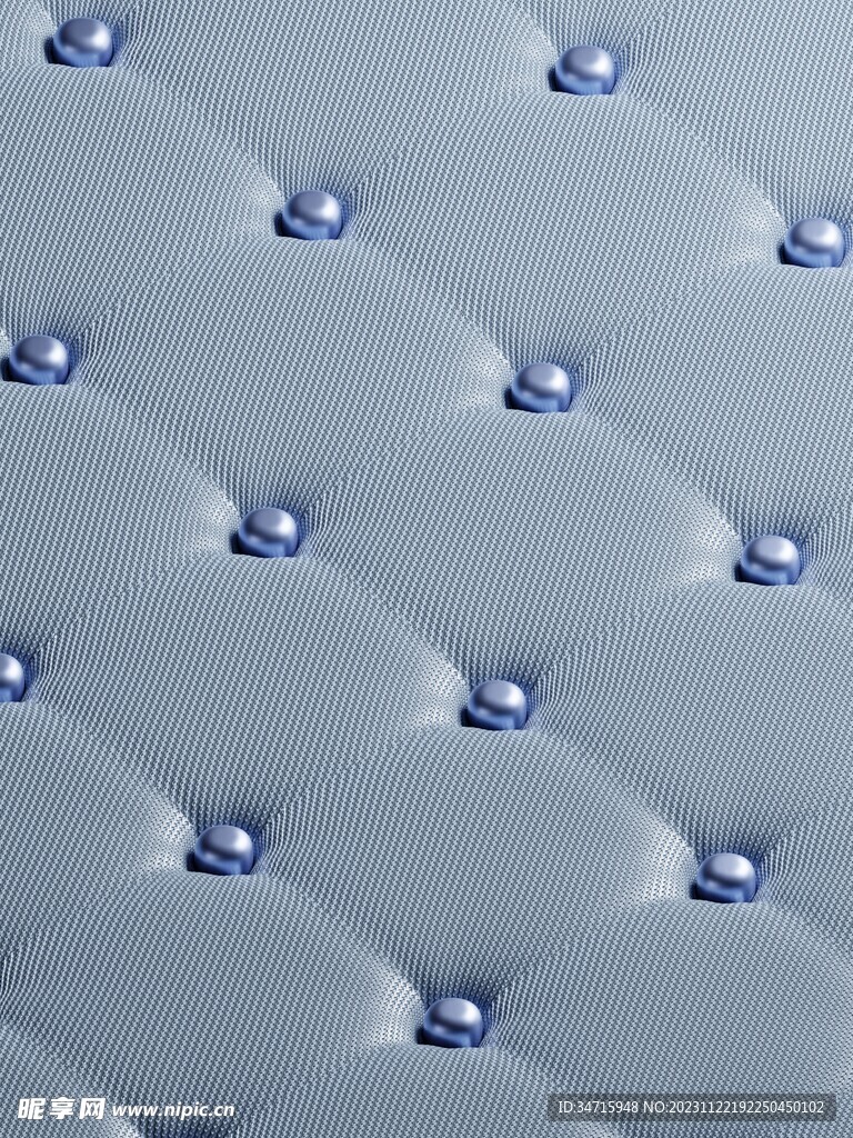 蓝色抽象立体造型