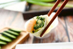 青瓜虾仁水饺