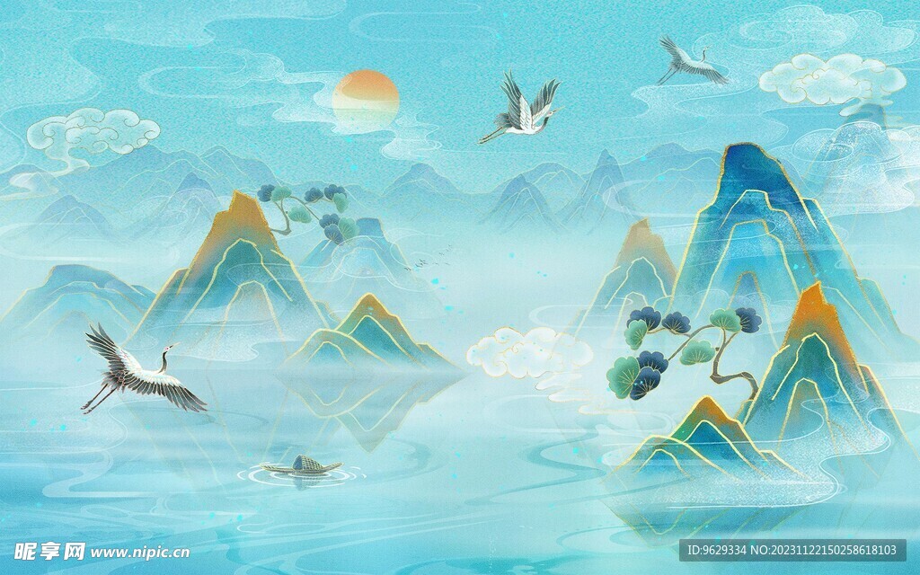 国风背景