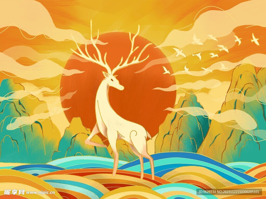 国风背景