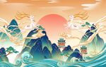 国风背景