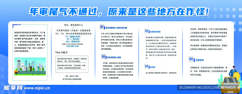 年审尾气不通过