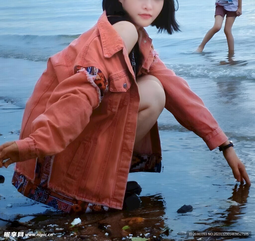 休闲的女孩