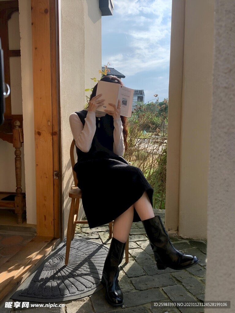 休闲的女孩
