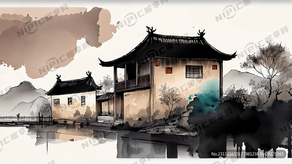 中国乡村小学的黑板 怀旧 空白