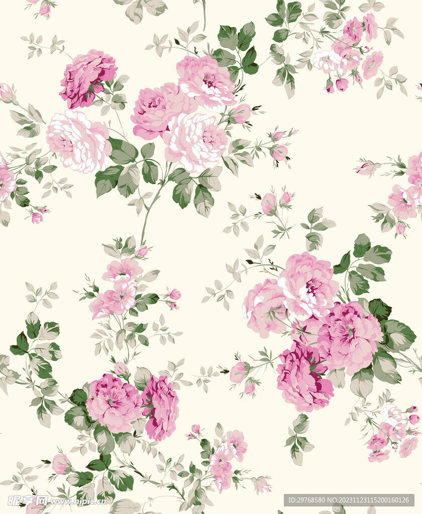 数码印花 小碎花