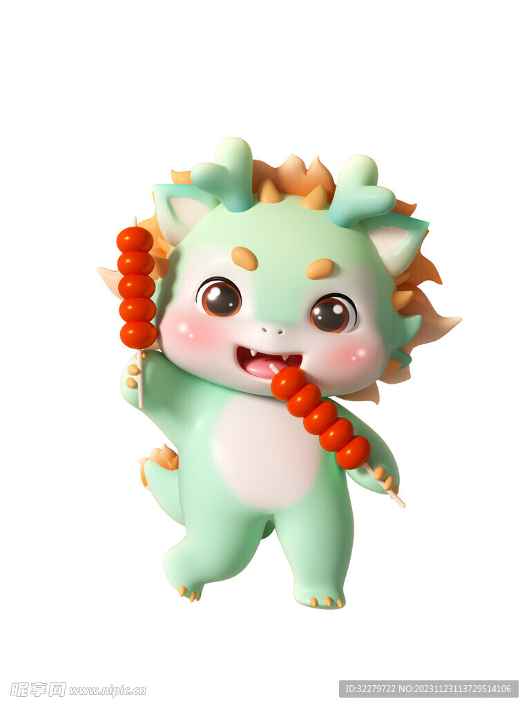 龙年png元素 