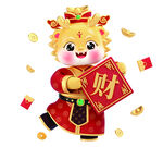 龙年png元素 