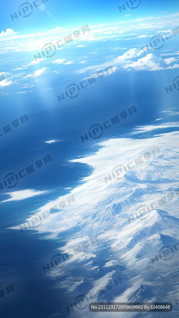 雪山 阳光 高质量