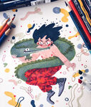 手绘插画