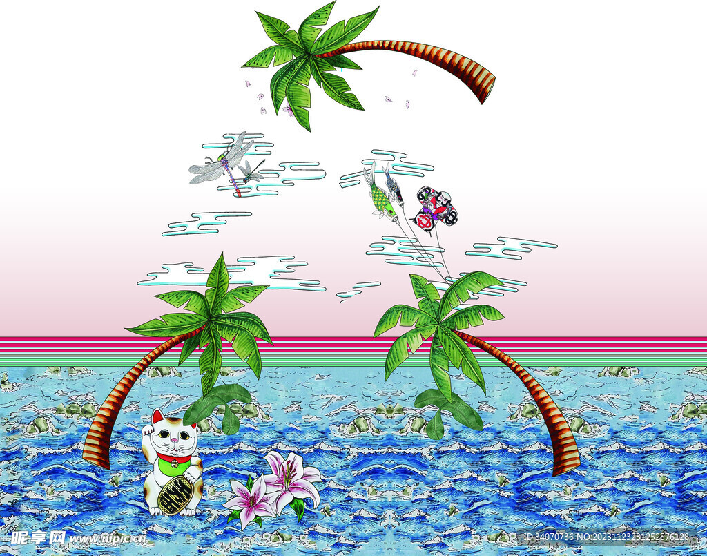 定位花