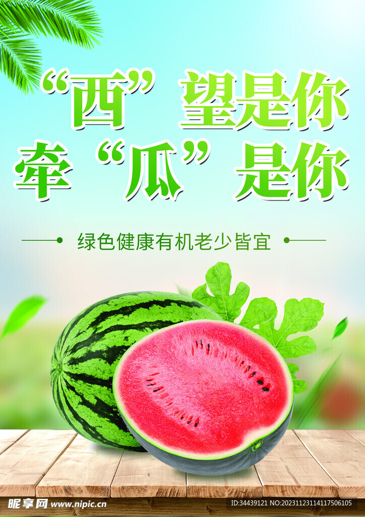 西瓜海报