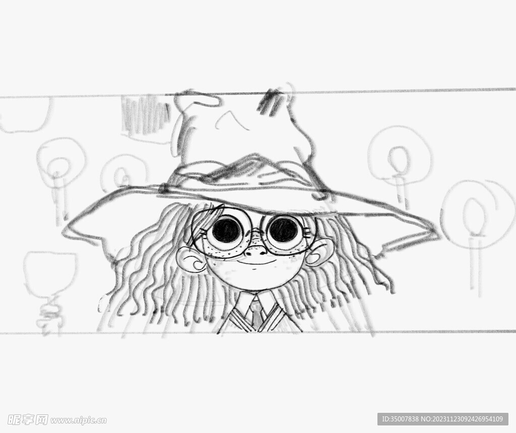 手绘插画