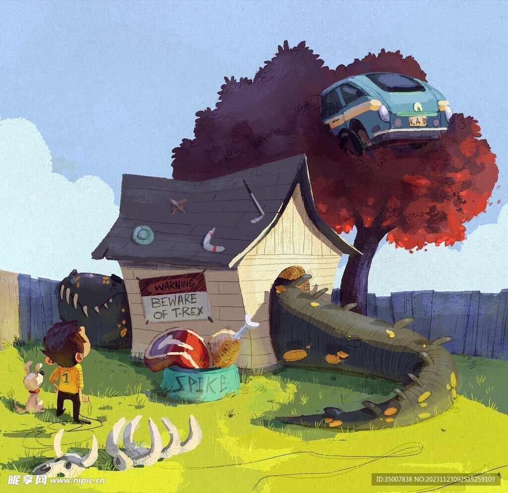 手绘插画