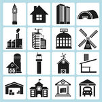 建筑小图标