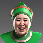 刘三姐，山歌，铜鼓，纯绿色