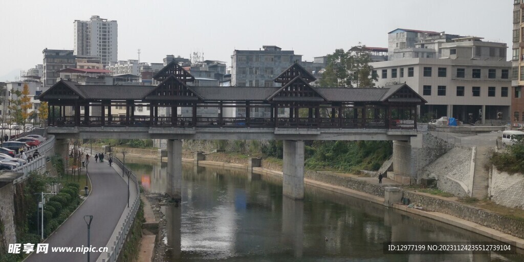 仿古桥