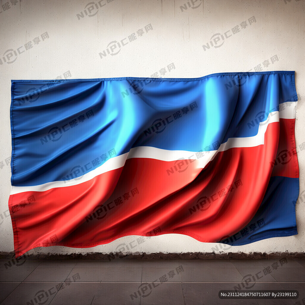 热烈 飘扬 旗 文化墙