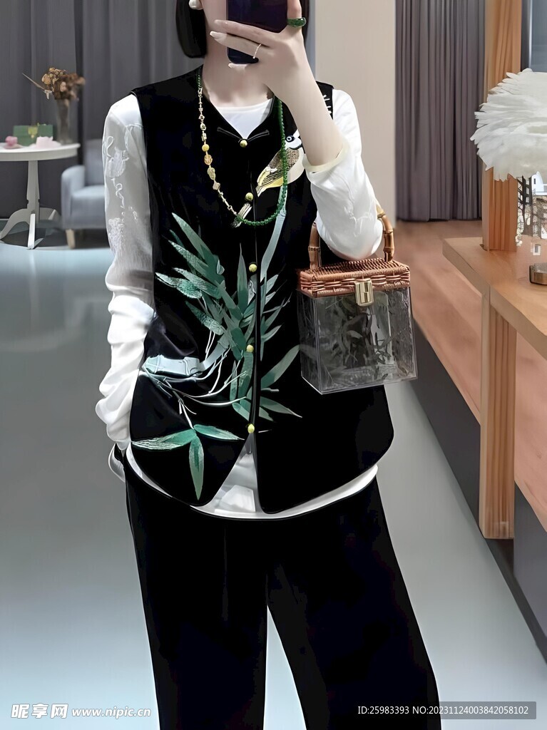 休闲的女孩