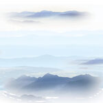水墨山水 山素材
