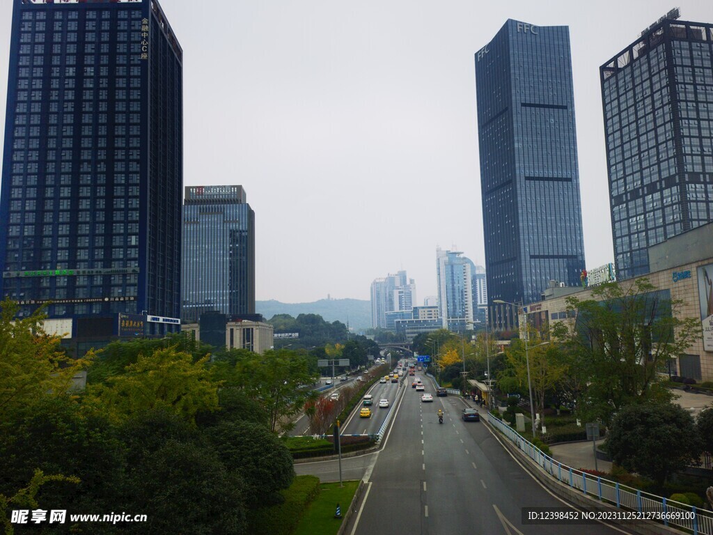 重庆城市街景