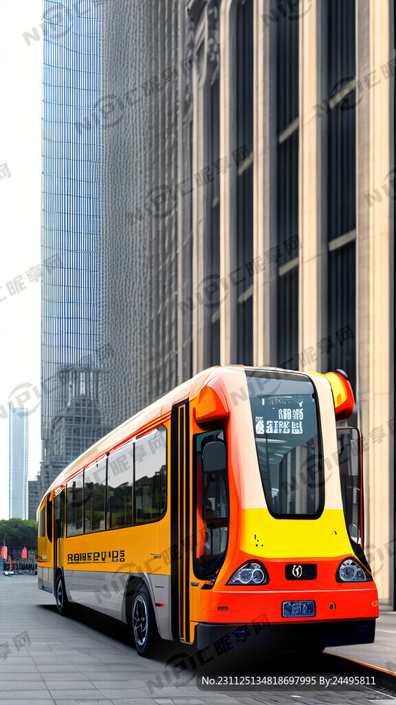网约车打车 网约车 高楼建筑