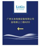 电梯指引楼层牌