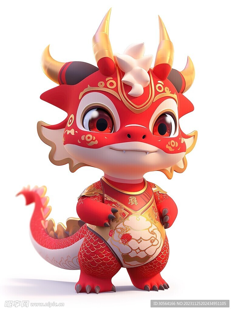 龙年卡通插画