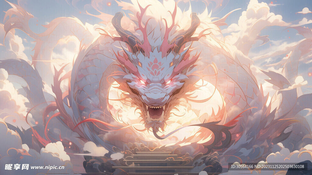 龙年卡通插画