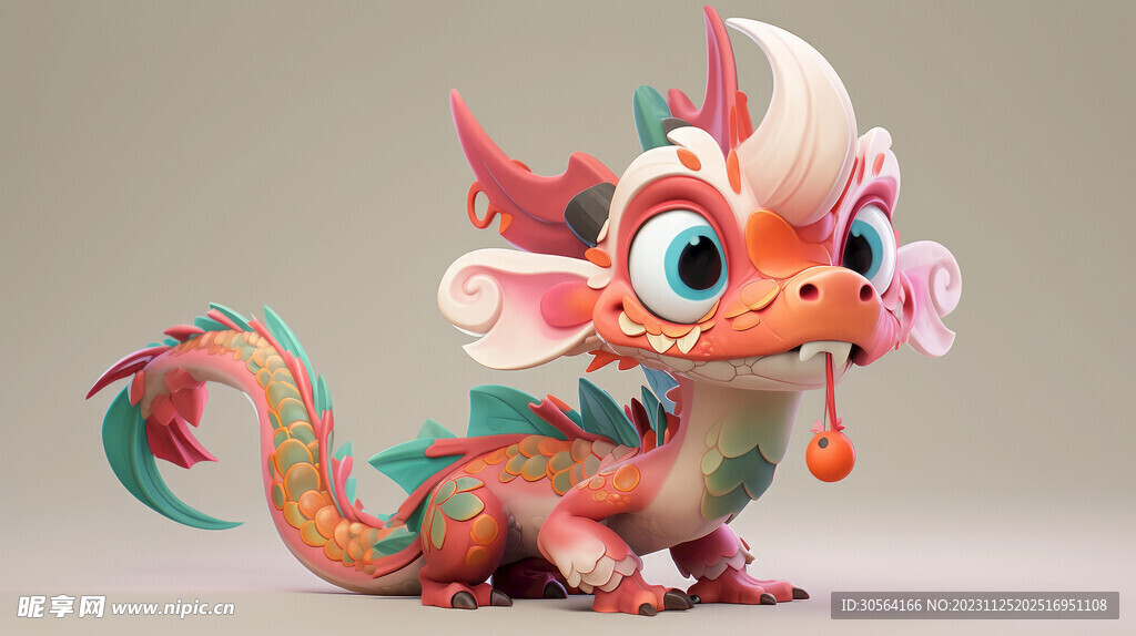 龙年卡通插画