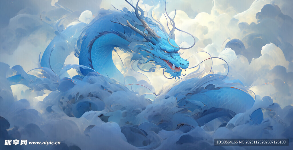 龙年青龙插画