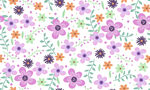 手绘花 色块花 小碎花