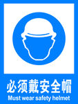 必须戴安全帽