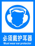 必须戴护耳器