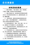 材料员职责