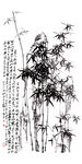 清 郑板桥《竹石图》