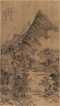 清 王时敏 仿黄子久山水