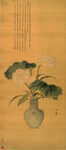 清 蒋廷锡 赐莲图
