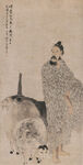 清 任伯年 三羊开泰图