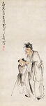 清 黄慎 盲叟图