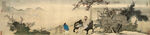 清 王世祯 放鹇图