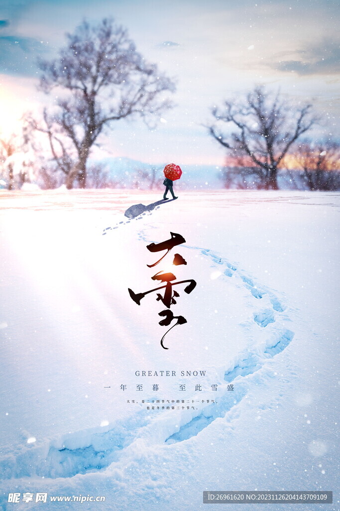 大雪海报