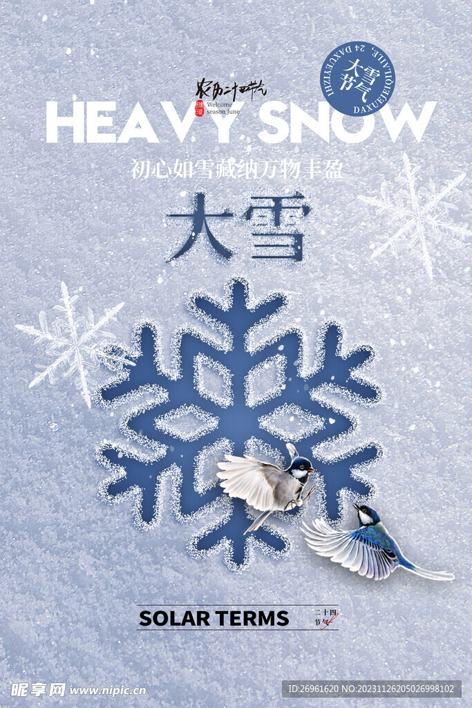 大雪海报 
