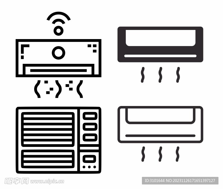 冷气机图标
